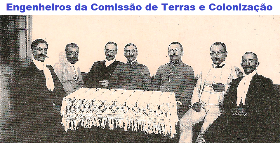 68 Engenheiros Da Comissao De Terras E Col. 1906 CB