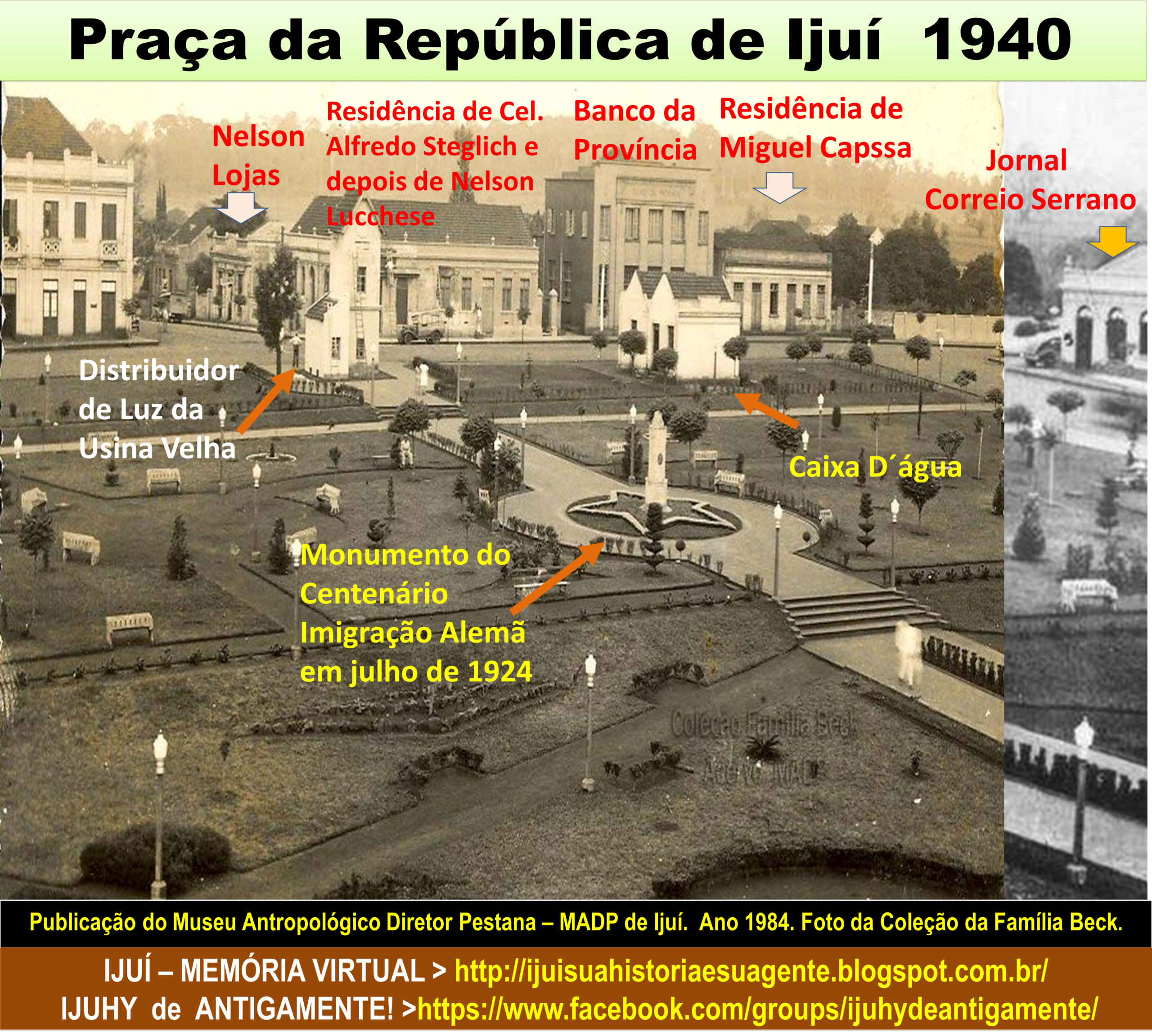 No princípio...! 05 praça da república em 1940 madp 1984b