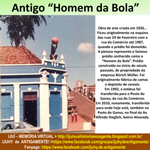Antigo prédio do “Homem da bola”