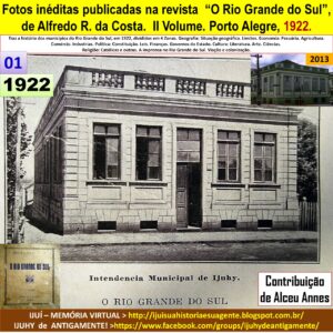 Antigo prédio da Intendência e Prefeitura Municipal